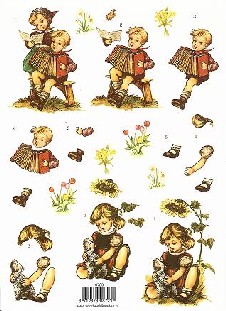 Sonderposten 3D - Schneidebogen, Hummel- Figuren